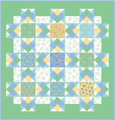 Maywood Studio Kim's Cause Collection Story Time Duckling Quilt Kit
