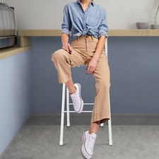 Foldable Bar Chair, Tall Folding Chair, Portable Folding Stool with Backrest 1pc