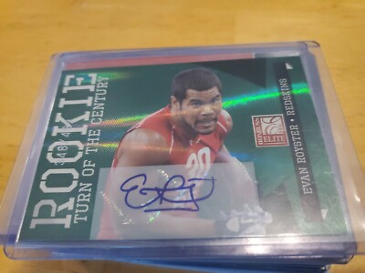 2011 ELITE EVAN ROYSTER TOTC ROOKIE AUTO 348/499 PENN ST/REDSKINS  