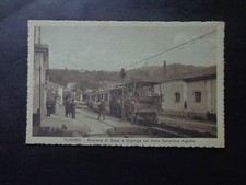 CARTOLINA TORINO STAZIONE SASSI SUPERGA NON VIAGGIATA PRIMI '900 RARA SUBALPINA