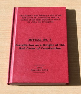 Red Cross of Constantine Ritual No 1 2012 edition (StF)