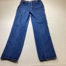 Vintage Calvin Klein Jean’s Women’s 12 Dark Wash Made In USA Blue Straight