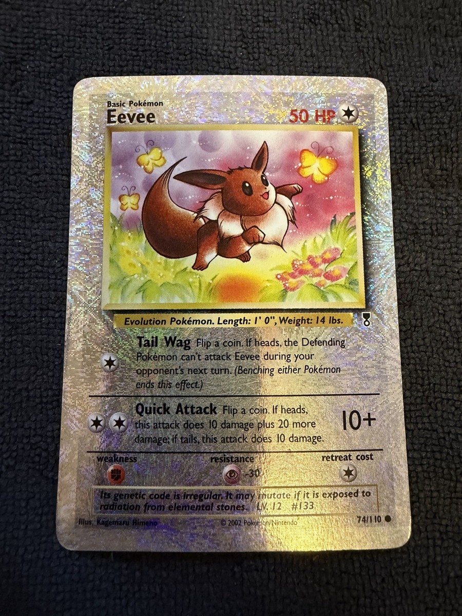 Eevee 74/110 Legendary Collection (2002) Reverse HOLO Pokémon | eBay
