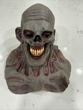Vintage 1997 Paper Magic Group Ghoul Zombie Skull Full-Head Latex Mask Halloween