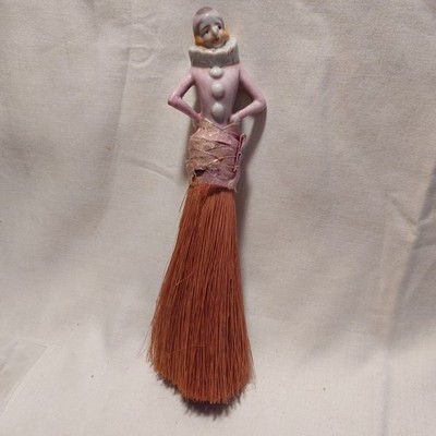 x-94422	Alte Porzellan Teepuppe Half Doll Pinsel Made in Japan L:ca. 20cm,