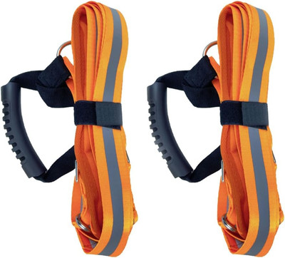Drag Harness Rope, Reflective Deer Drag Strap Adjustable Shoulder Strap with Rub