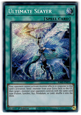 YUGIOH ULTIMATE SLAYER SECRET RARE NM RA02-DE070
