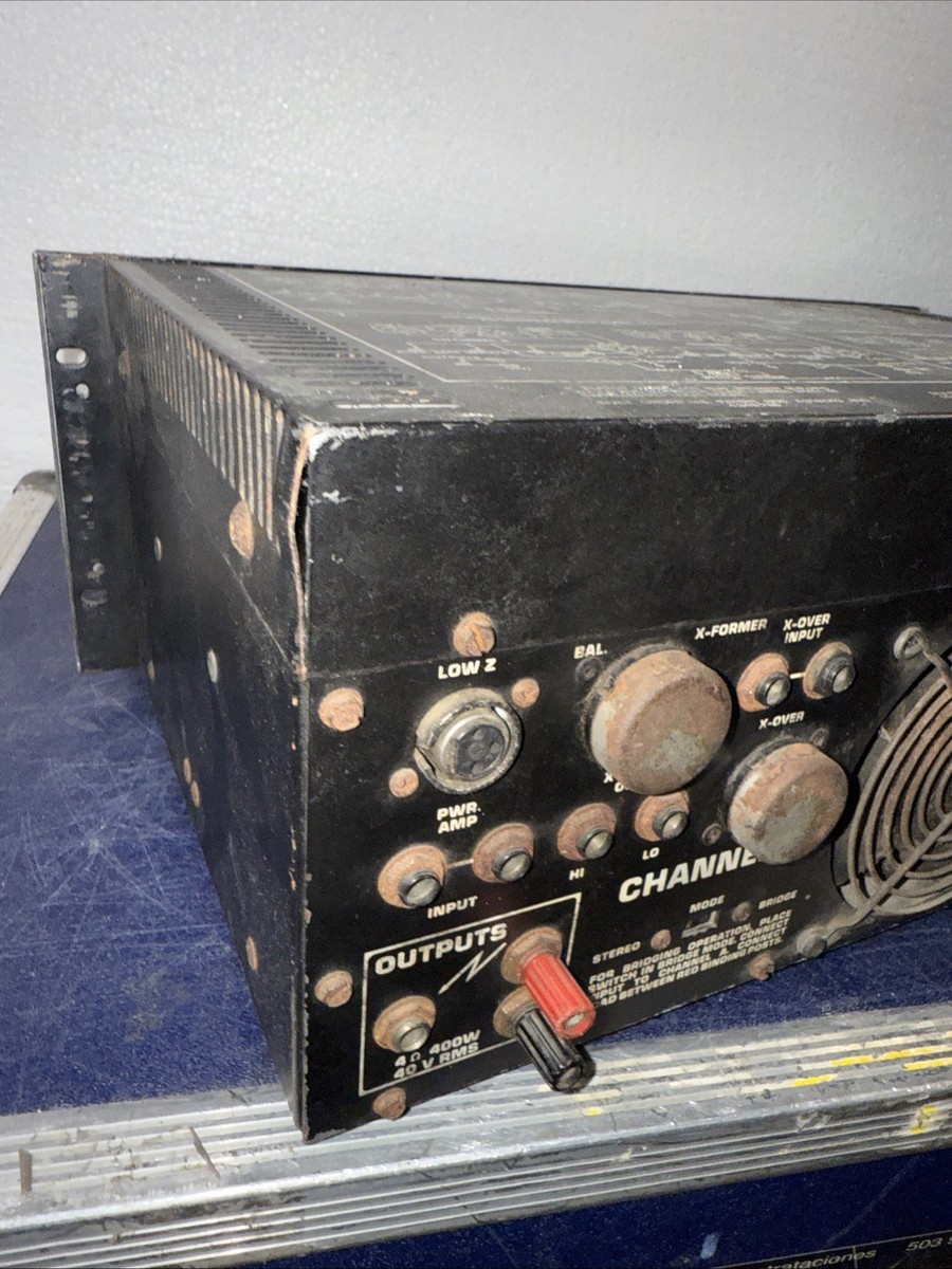 Peavey CS 800 Power Amplifier (read) | eBay