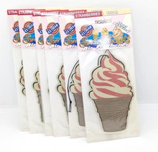 Voss Swirl Scents Dual Scented Strawberries 'N Cream Air Freshener- Lot Of 6