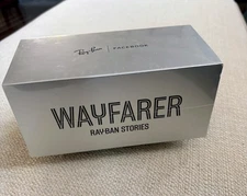 Ray-Ban Stories / Meta WayFarer Smart Glasses, Large, RW4004 – Black – NIB