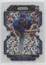 2022 Panini Prizm Tier III White Donut Circle Prizm 1/5 Tylor Megill #254 6x0