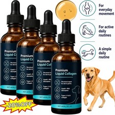 5X Healthy Petz Premium Liquid Collagen For Dogs, Supplement With Collagen, 60ml