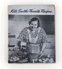 Vintage 1939 KATE SMITH'S Favorite Recipes, Baking, General Foods, Calumet, PB