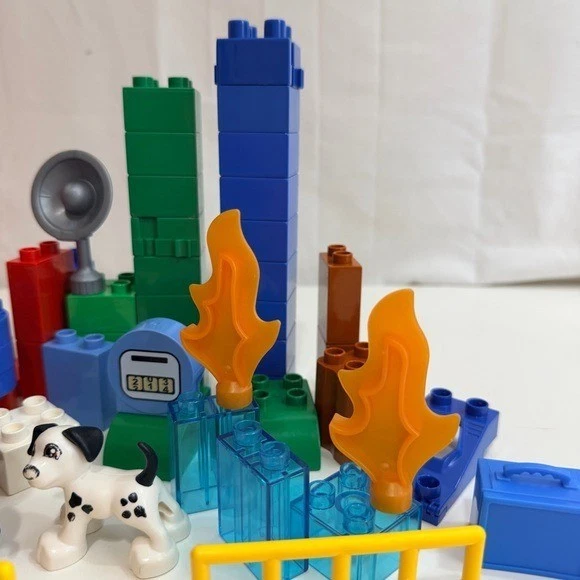 LEGO Duplo Little Kid Big Blocks Firefighter Theme Set - Image 4 of 4