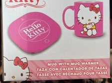    HELLO KITTY MUG WITH MUG WARMER BRAND NEW IN BOX   SEE OTHER LISTINGS