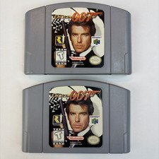 x2 GoldenEye 007 Nintendo 64 N64 Authentic Cartridge Only Tested James Bond