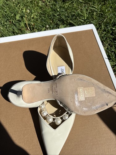 Jimmy Choo Aurelie 65 Pearl Lackleder Pumps - Größe 39,5 (US 9,5 - wenig getragen - Bild 8 von 11