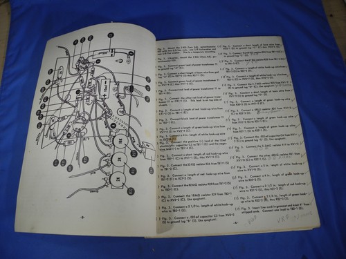 Original! EICO 249 Peak-to-peak VTVM Construction Manual (Free Shipping!) - 第 3/10 張圖片