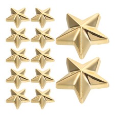 200 Pcs Acrylic Star Shape DIY Crafts Clothes Star Ornaments Decor Accessories