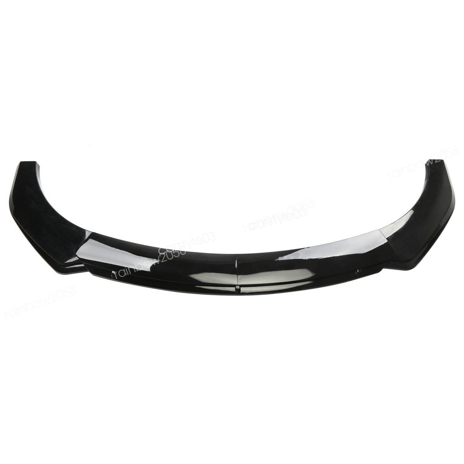For Aston Martin DBS Black Car Front Bumper Lip Chin Splitter Spoiler Body Kit