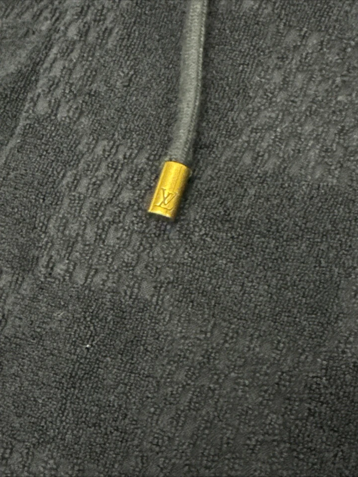 Pantalones cortos de felpa Louis Vuitton azules para hombre talla L Foto 3 de 4