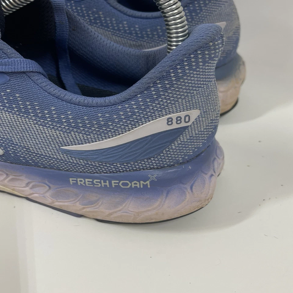 Zapato para correr New Balance Fresh Foam X 880v12 para mujer 9 azul gimnasio pista de entrenamiento Foto 2 de 4