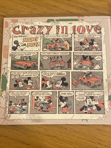2015 DISNEY CRAZY IN LOVE MICKEY & MINNIE MOUSE 1 oz .999 BENE MONETA ARGENTO 27535 - Foto 6 di 9