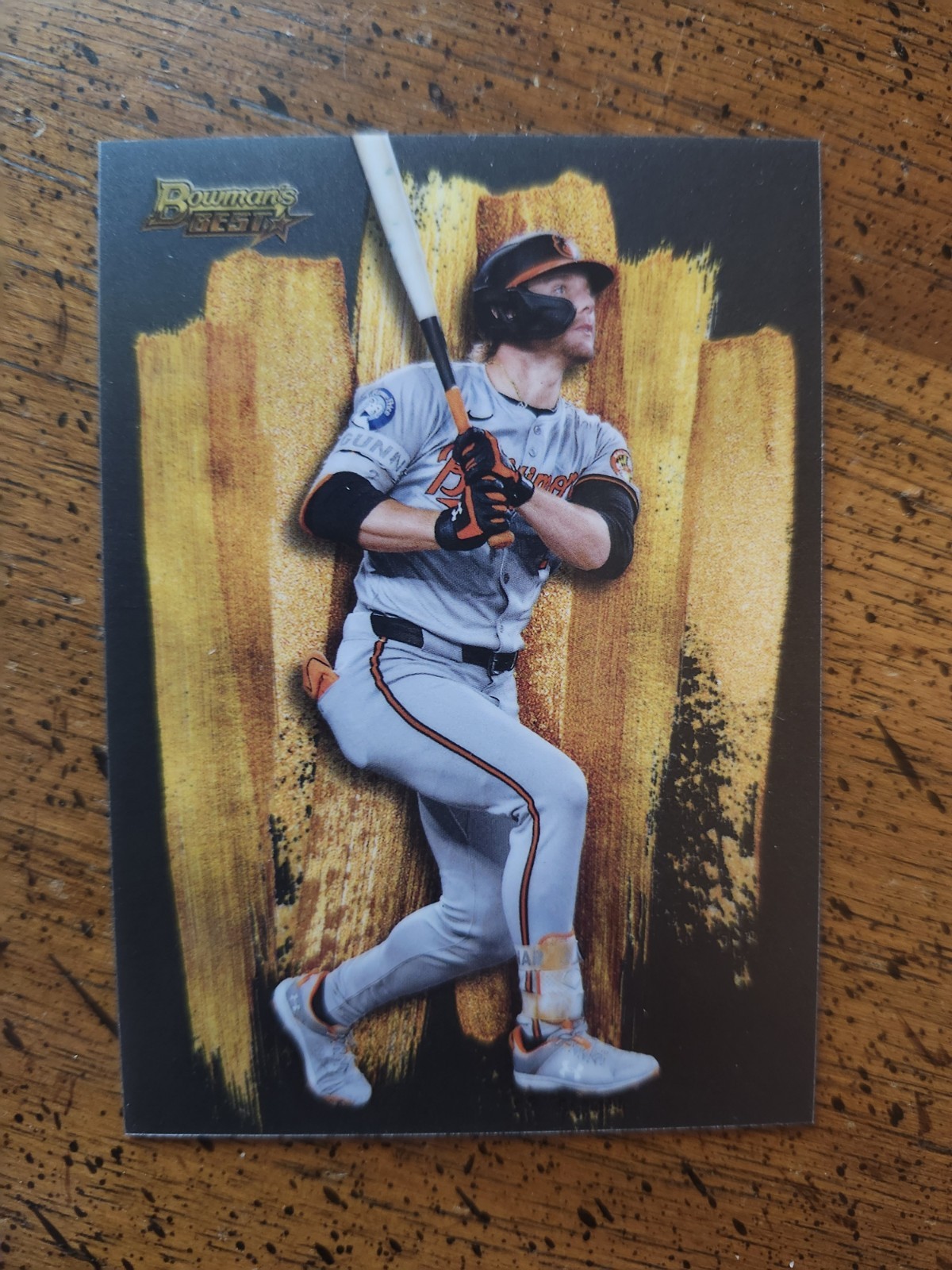 2024 Bowman's Best Gunnar Henderson #SG-24 Strokes of Gold Case Hit 1:288 SSP