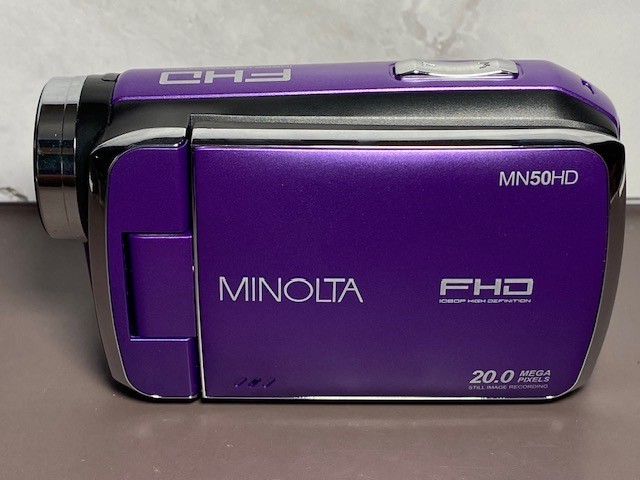 Purple Working With Battery