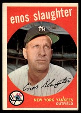 Top 10 Enos Slaughter Baseball Cards 29