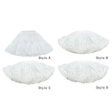 Women's Crinoline Underskirt Tulle Petticoat Ballet Dance Prom Gown Half Slips