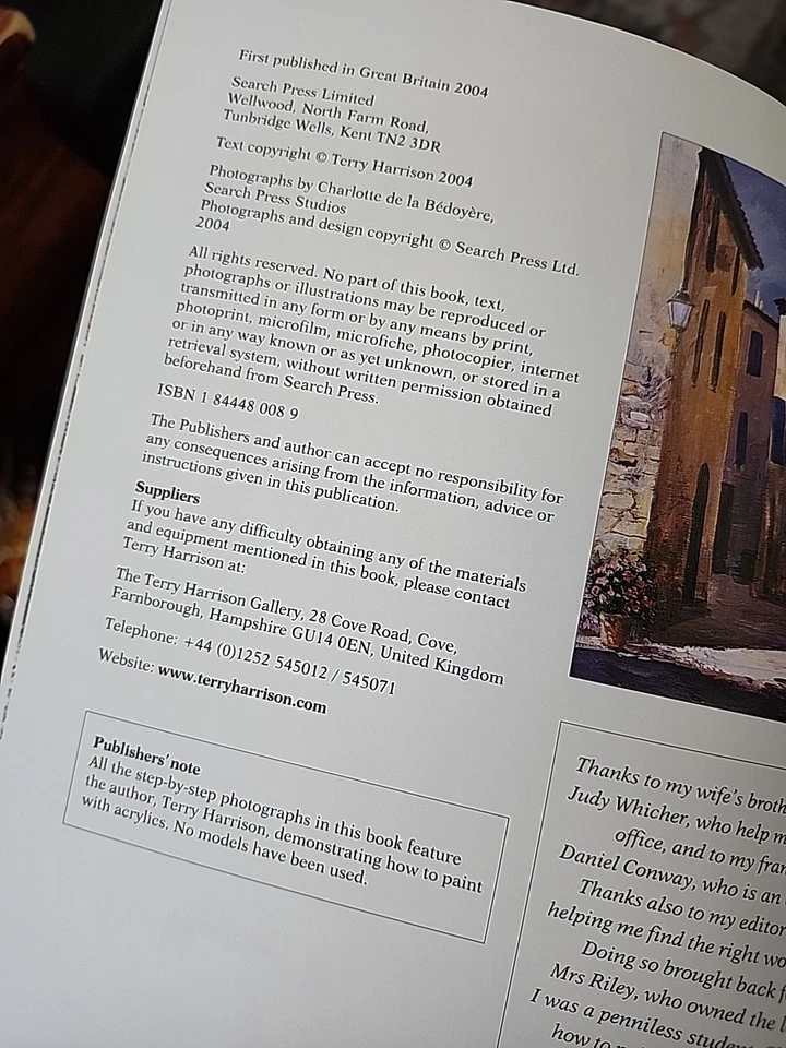 Painting INSTRUCTION TUTORIAL Brush with Acrylics Painting the Easy Way BOOK - Image 2 of 4