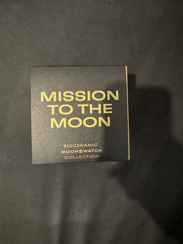 OMEGA x Swatch Bioceramic Moonswatch Mission to Moonshine Men Watch SO33M102-107