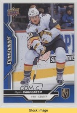 2018-19 Upper Deck Compendium Blue Ryan Carpenter #384 READ 7l6