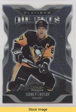 2021-22 O-Pee-Chee Platinum Platinum Die Cuts Sidney Crosby #DC-4 READ 7yx