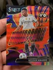 2025 Select Kylian Mbappe Red Wave Prizm /49
