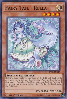 Fairy Tail - Rella - RATE-EN035 - Common - 1st Edition - Lightly Played