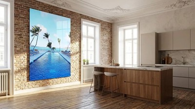 Beach Club Pool 01 Photograph XXL 80x100cm Premium/Luxury/Acrylic/Fine Art