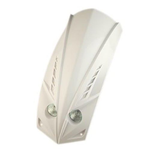 Carénage avant Tun'R pour Ludix double phare plastique blanc