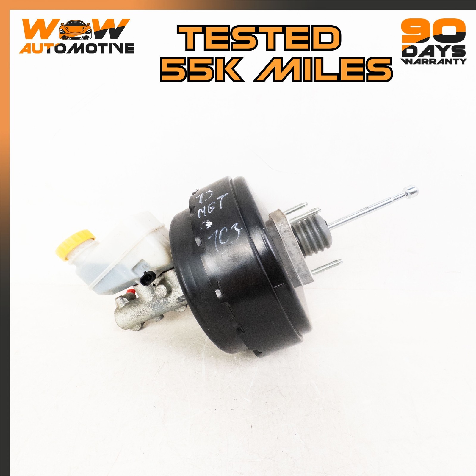 08-19 MASERATI GRANTURISMO S BRAKE MASTER CYLINDER POWER BOOSTER ASSEMBLY OEM