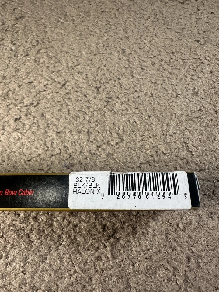 NEW Zebra Trophy Bow Cable Mathews Halon X 32 7/8"  Black FREE SHIPPING - Image 2 of 2