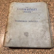 Vintage Austin Healey Sprite Workshop AN5