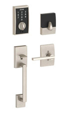 Schlage FE375 Keyless Touchscreen Deadbolt Satin Nickel w/ Latch Strike