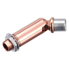Sloped Ceiling Adapter Swivel M10 M12 Thread for Chandelier Light Rose Gold