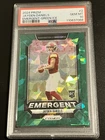 2024 Panini Prizm - Emergent Jayden Daniels #2 Green Ice Prizm (RC) - PSA 10