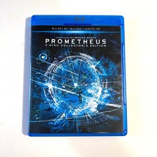 Prometheus 3D Blu-ray 3-Disc Collectors Edition Ridley Scott Sci-fi L-New