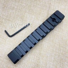 Prismenschiene zu Picatinny Schiene 125mm Adapter Weberadapter 11mm zu 20mm