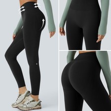 Halara OneForm Seamless Flow High Waisted Tummy Control Butt Lifting Leggings