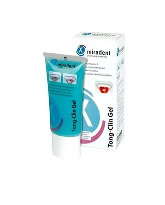 Miradent Tong Clin Zungenreinigungs Gel 50 ml - Bakterien von der Zunge reinigen