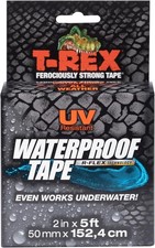 T-REX Heavy Duty Waterproof and Repair Tape for Wet or Rough/Dirty Surfaces Incl
